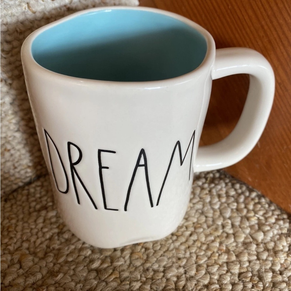 Rae Dunn Dream Mug with Blue Interior